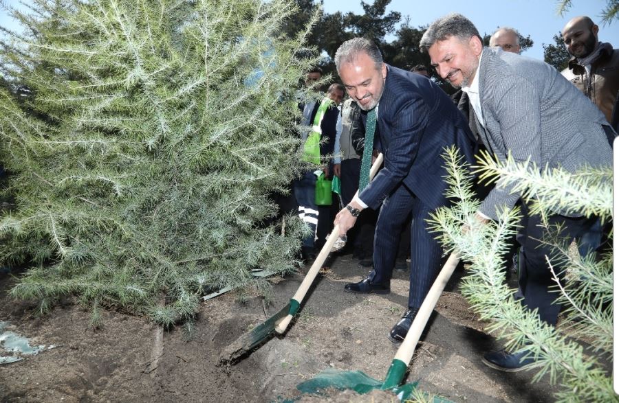 Kültür başkenti fidanları toprakla buluştu