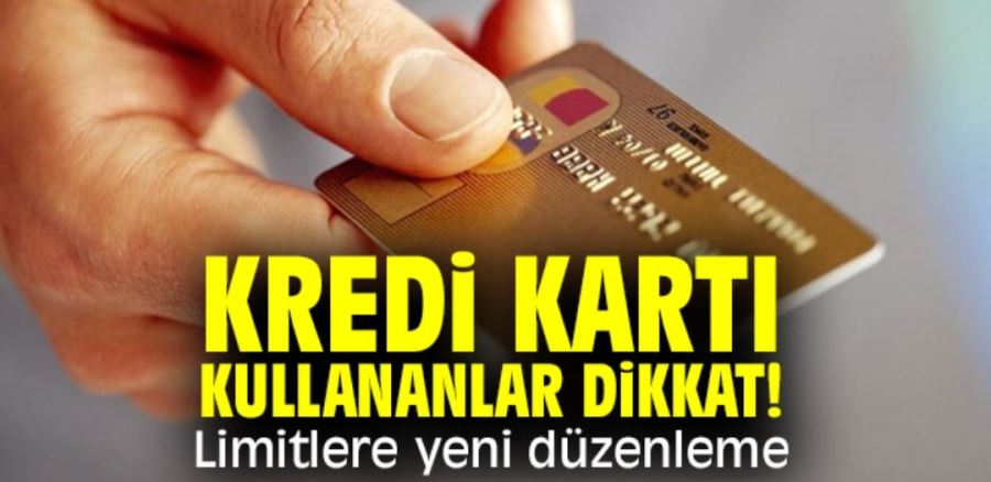 Kredi kartı kullananlar dikkat!