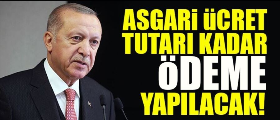 Cumhurbaşkanı Erdoğan müjdeyi duyurdu!