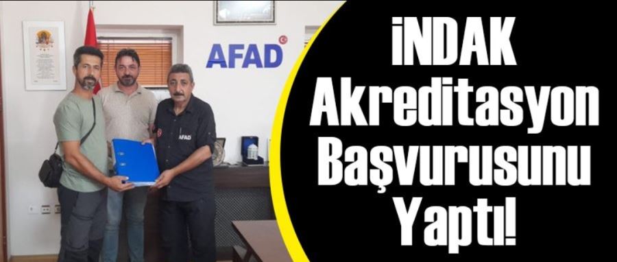 iNDAK Akreditasyon Başvurusunu Yaptı!