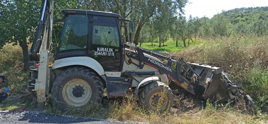 Sürücüsüz kepçenin çarptığı motosiklet sürücüsü hayatını kaybetti