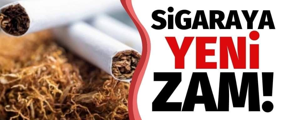 Sigaraya yeni zam!