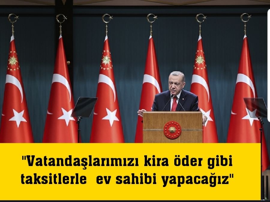 Cumhurbaşkanı Erdoğan, Cumhurbaşkanlığı Kabine Toplantısı sonrasında açıklamalarda bulunudu