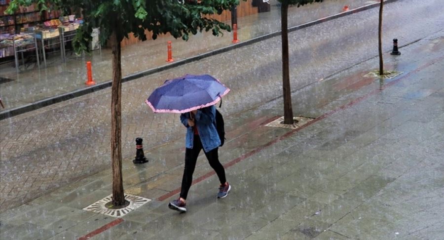 Meteorolojiden 9 için gök gürültülü sağanak uyarısı