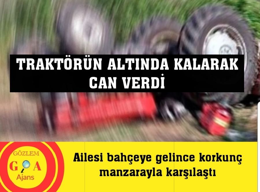 Ailesi bahçeye gelince korkunç manzarayla karşılaştı