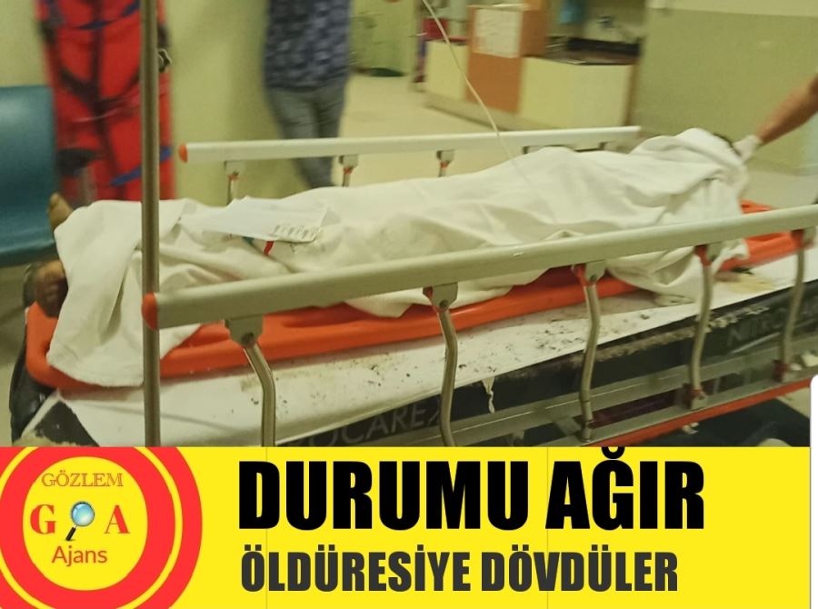 15 yaşındaki çocuğu kimliği belirsiz kişiler öldüresiye dövdüler