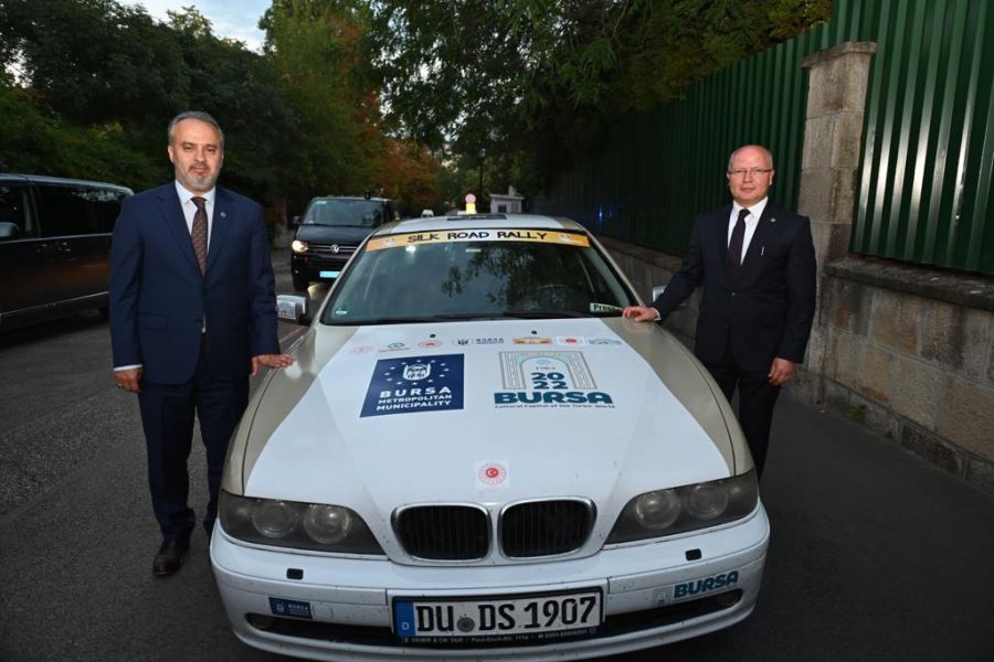 ‘Tuna’dan Orhun’a İpek Yolu Rallisi’ Bursa’da