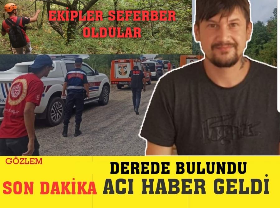 kayıp gencin cansız bedeni bulundu!