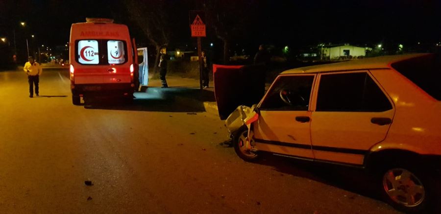 Alkollü sürücü olay yerinden kaçmaya çalışırken yakalandı