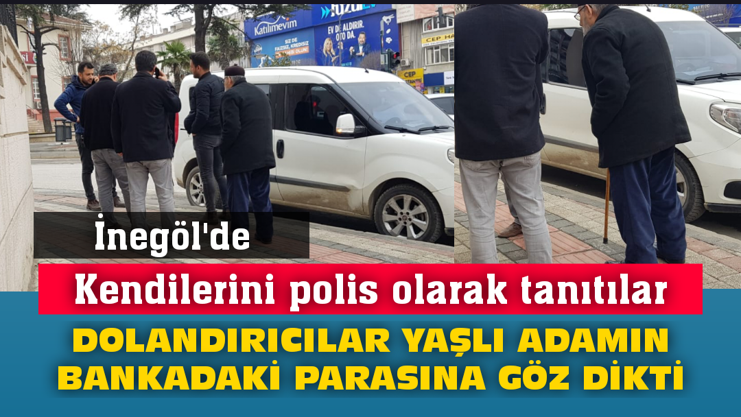 Dolandırdılar kendilerini polis olarak tanıtılar