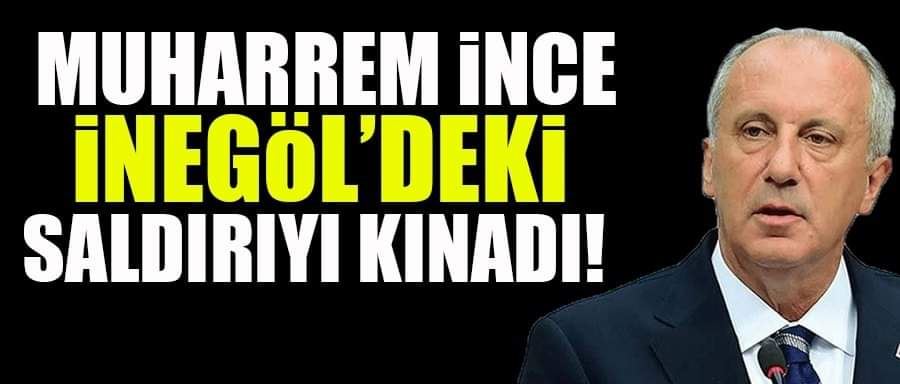 Muharrem İnce İnegöl