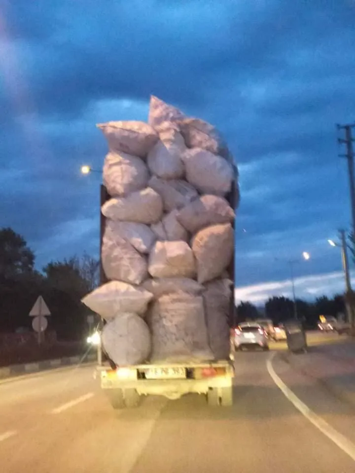 kamyonetin tehlikeli yolculuğu