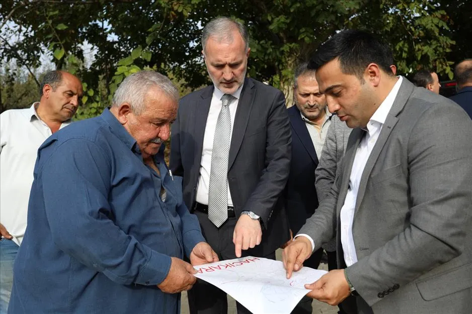 Hacıkara’da Sokaklar Parke Taşla Kaplanıyor