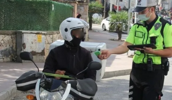 Koruyucu gözlük takmayan motosiklet sürücülerine ceza yazılacak