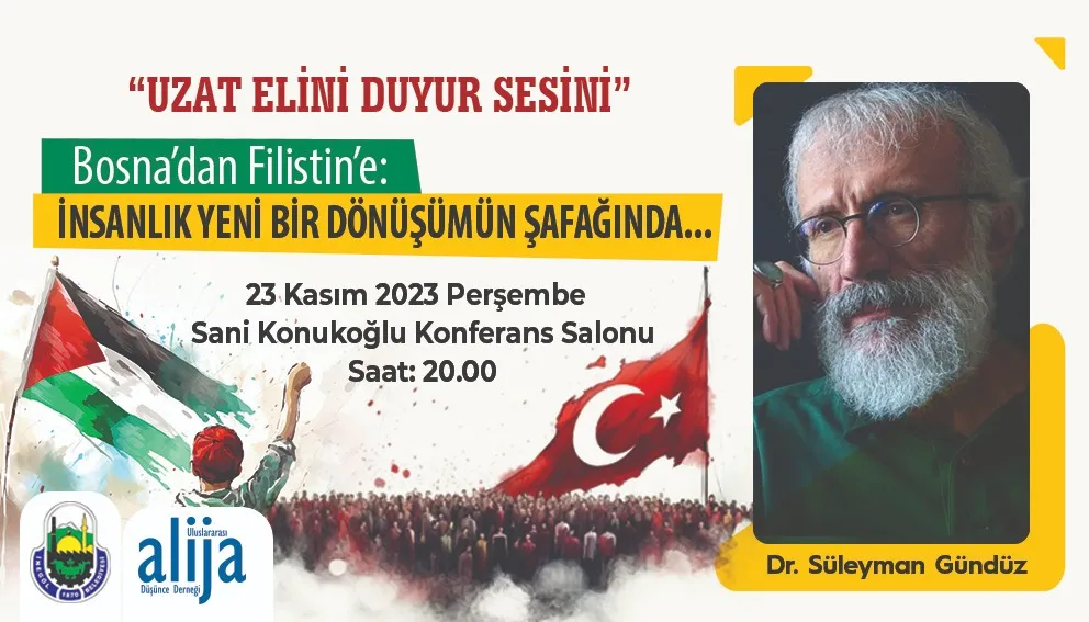 Dr. Süleyman Gündüz Filistin Ve Kudüs’ü İnegöl’de Anlatacak