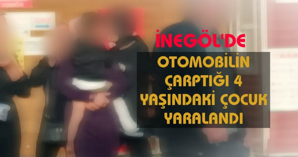 Küçük çocuğa otomobil çarptı 