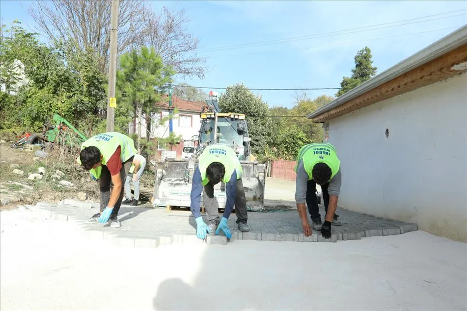 Yiğitköy’de Hem Alt Yapı Hem Yol Kaplamaları Tamam