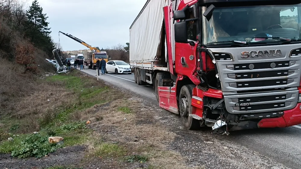 Bursa Eskişehir karayolu Ümit alan mevkii Can pazarı yaşandı