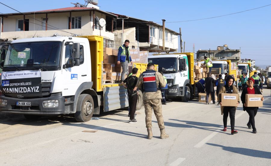 Büyükşehir yaralara merhem oluyor