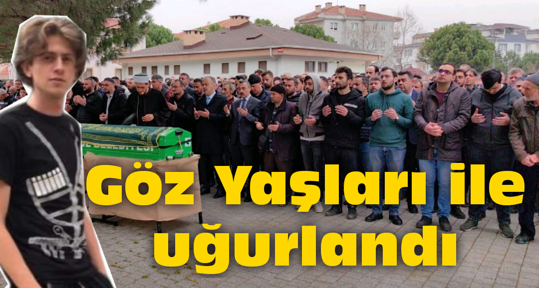 Göz yaşları ile uğurlandı