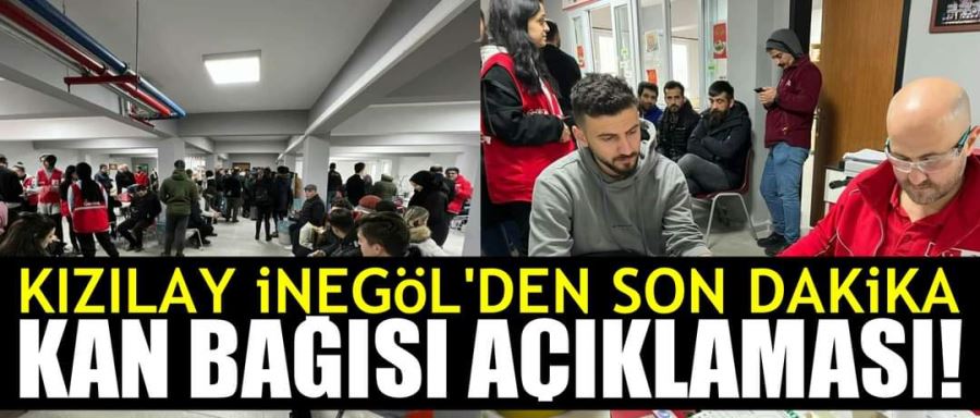 Kızılay başkanı açıkladı... kan bağışı şimdilik durduruldu