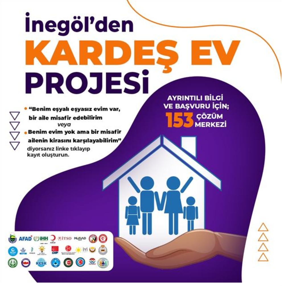 İnegöl’den Örnek Dayanışma: Kardeş Ev Projesi Başlatıldı