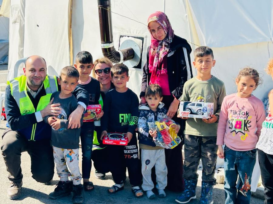 Afet bölgesi bütünüyle mercek altında