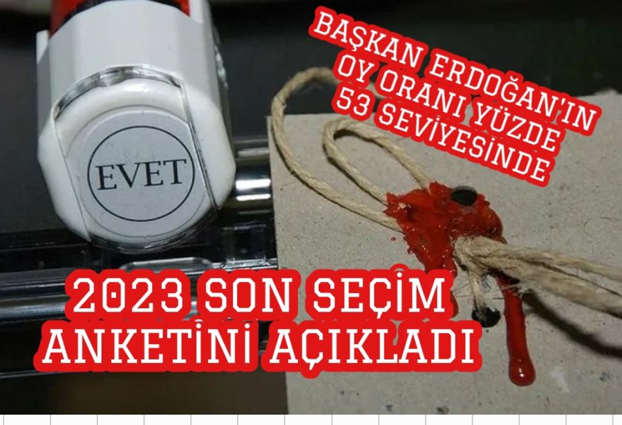 2023 son seçim anketini canlı yayında açıkladı Trend