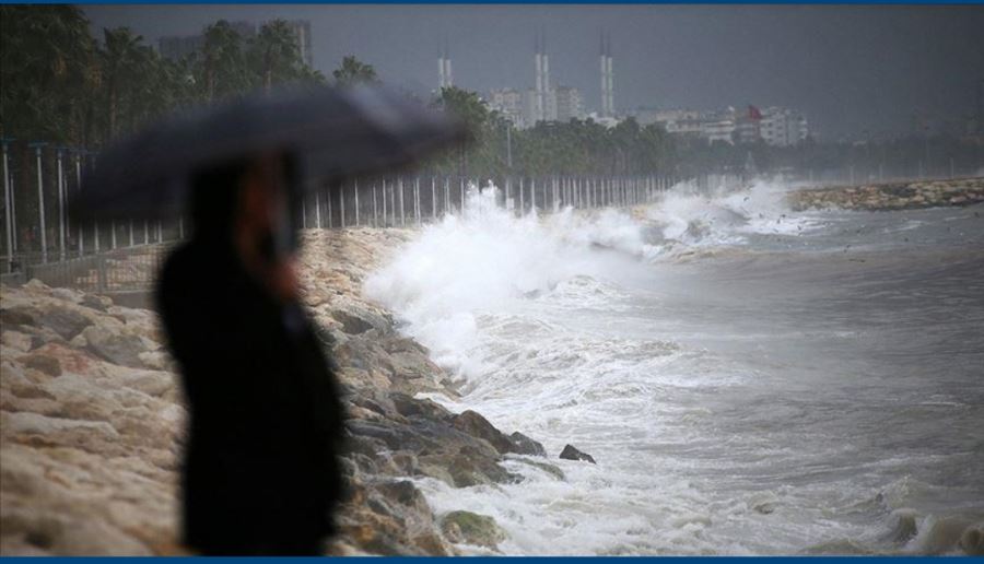 Meteorolojiden Marmara ve Ege  bölgelerinde kuvvetli lodos  uyarısı