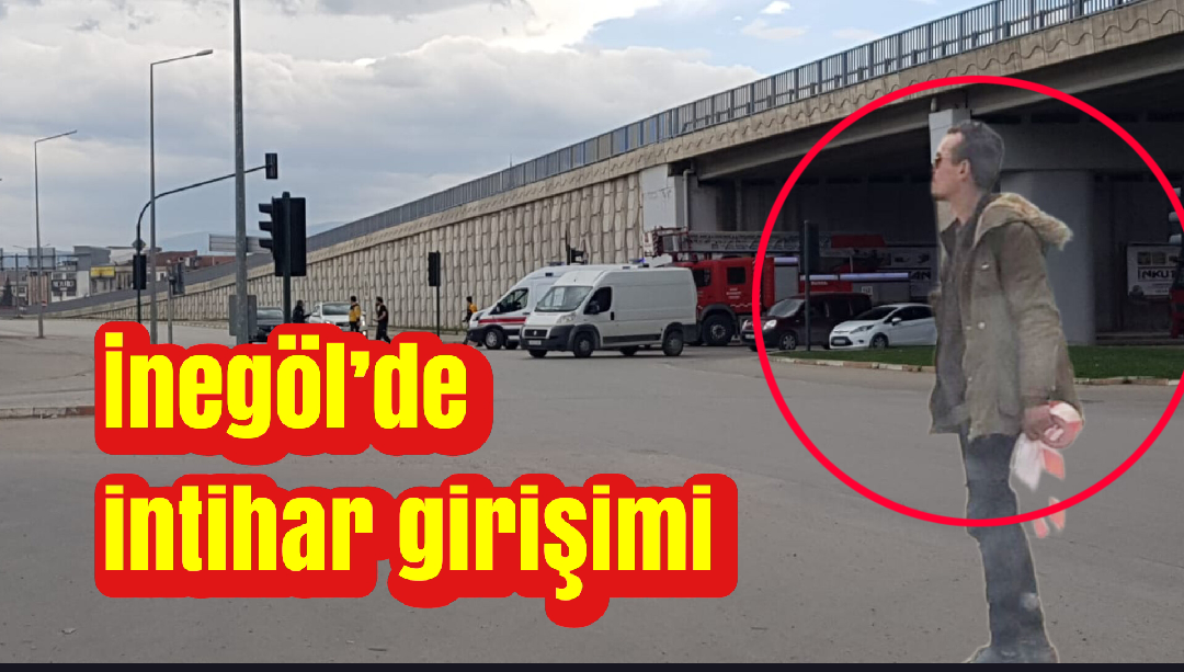 İnegöl’de intihar girişimi