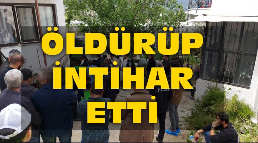 Ailesini öldürüp intihar etti!