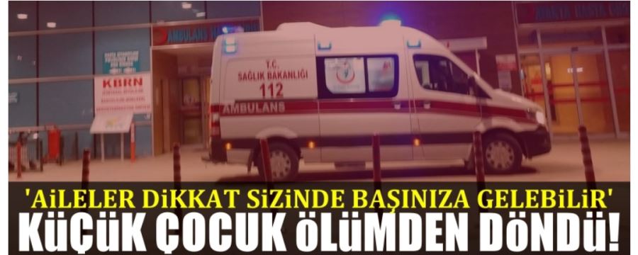 Şeker zannedip içti! Ölümden döndü..