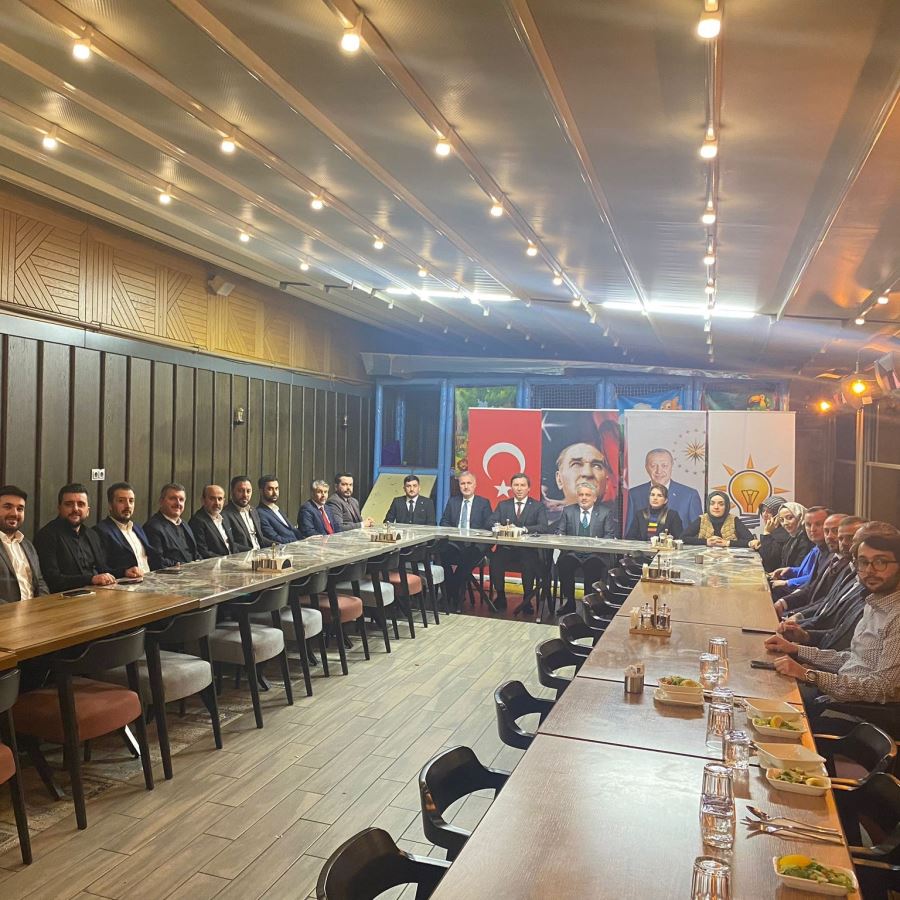 İnegöl Ak parti 28.Dönem Aday adayları iftarda bir araya geldi