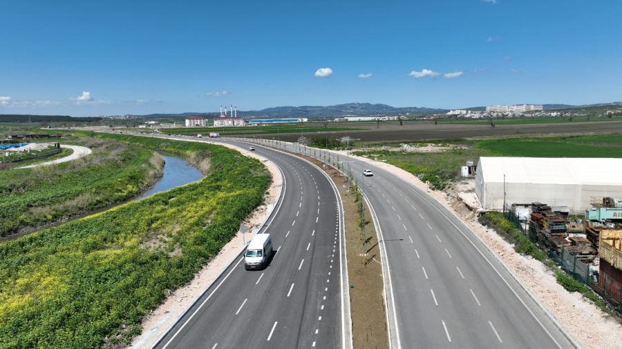 Hastane yolu açılışa hazırlanıyor