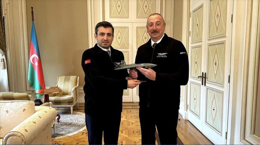 İlham Aliyev, Baykar Yönetim  Kurulu Başkanı Selçuk  Bayraktar