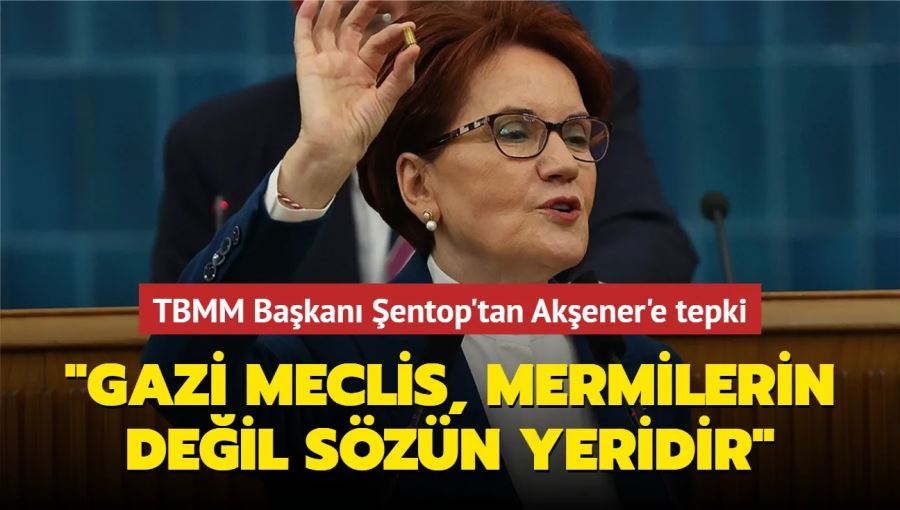 TBMM Başkanı Şentop