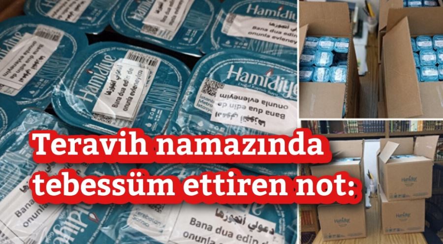 Tebessüm ettiren not: Bana dua edin de onunla evleneyim