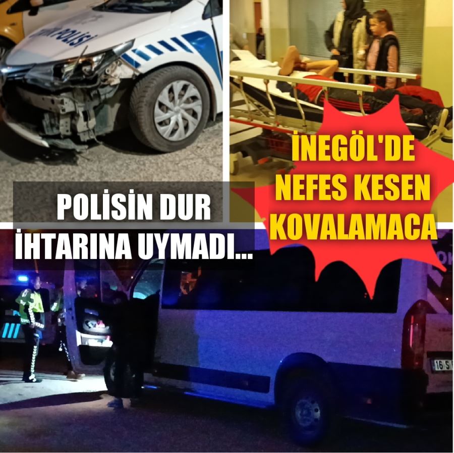 Polisin dur ihtarına uymadı 