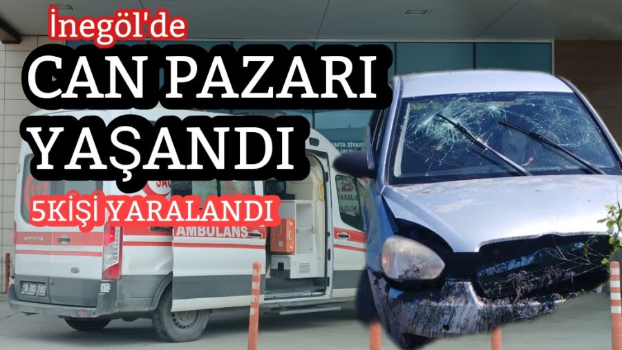 Can pazarı yaşandı 5 kişi yaralandı