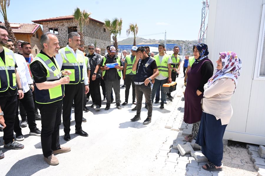 Hatay’da hayata Bursa ile sarılıyorlar