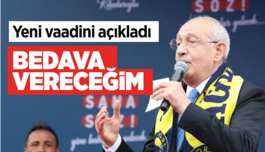 Kılıçdaroğlu; 