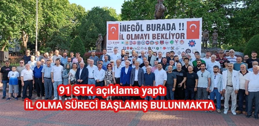 91 STK açıklama yaptı İl olmak istiyoruz