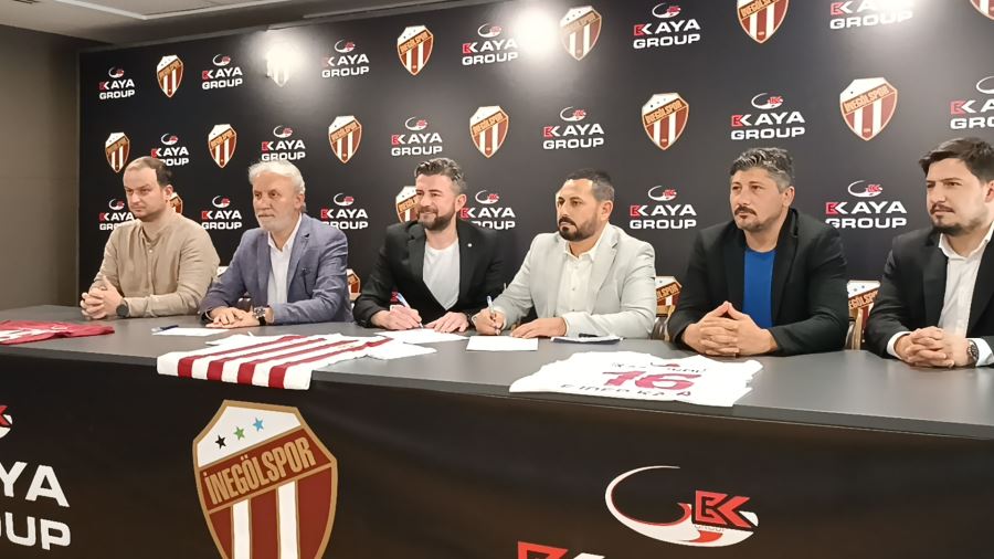 İnegölspor’un Forma Sırt Sponsoru E Kaya Group Oldu