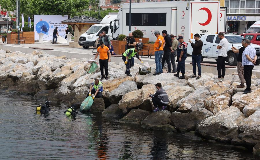 Denizden çıkanlar, görenleri şaşırttı