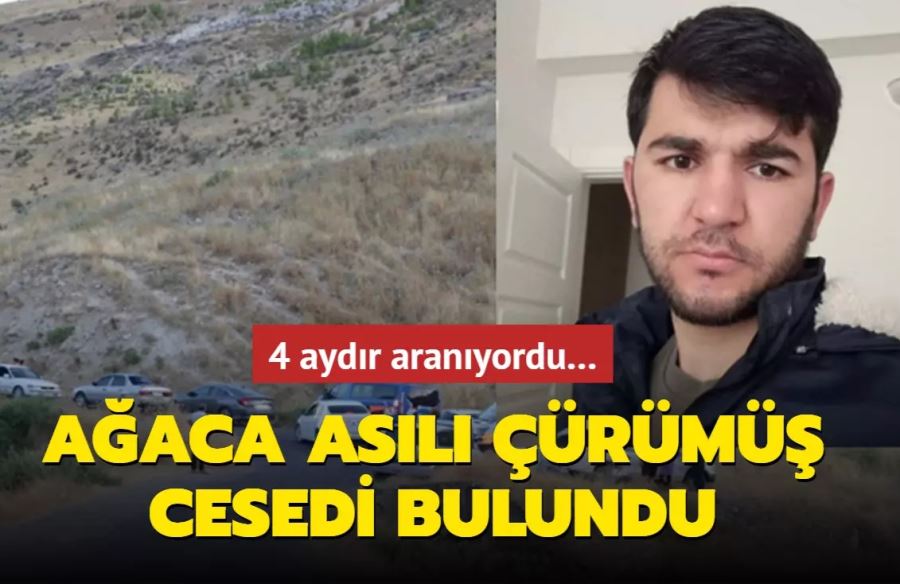 4 aydır aranıyordu… Ağaca asılı çürümüş cesedi bulundu