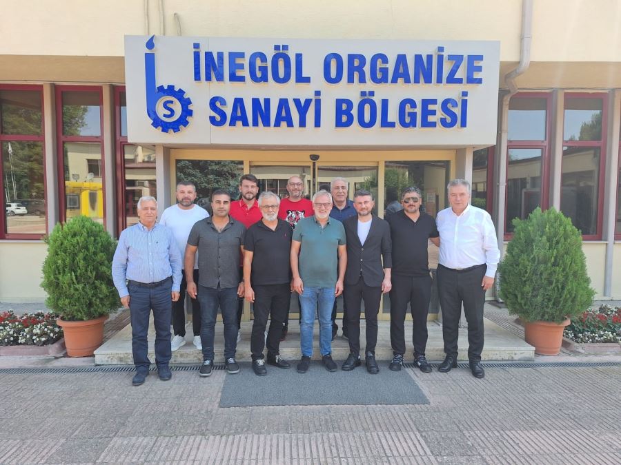 İNEGÖL OSB BAŞKANI ŞAHİN’İ ZİYARET ETTİK