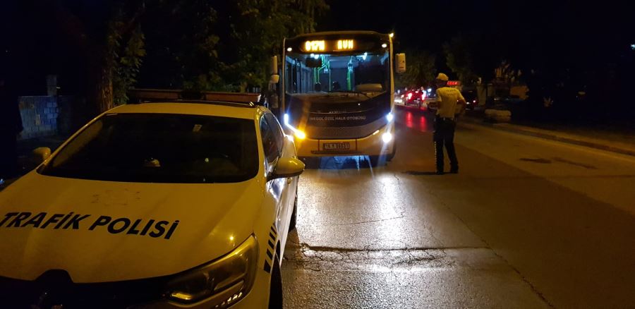 Trafik uygulamasında cezalar kesildi 