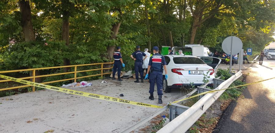 Ankara yolunda feci kaza 1 kişi hayatını kaybetti