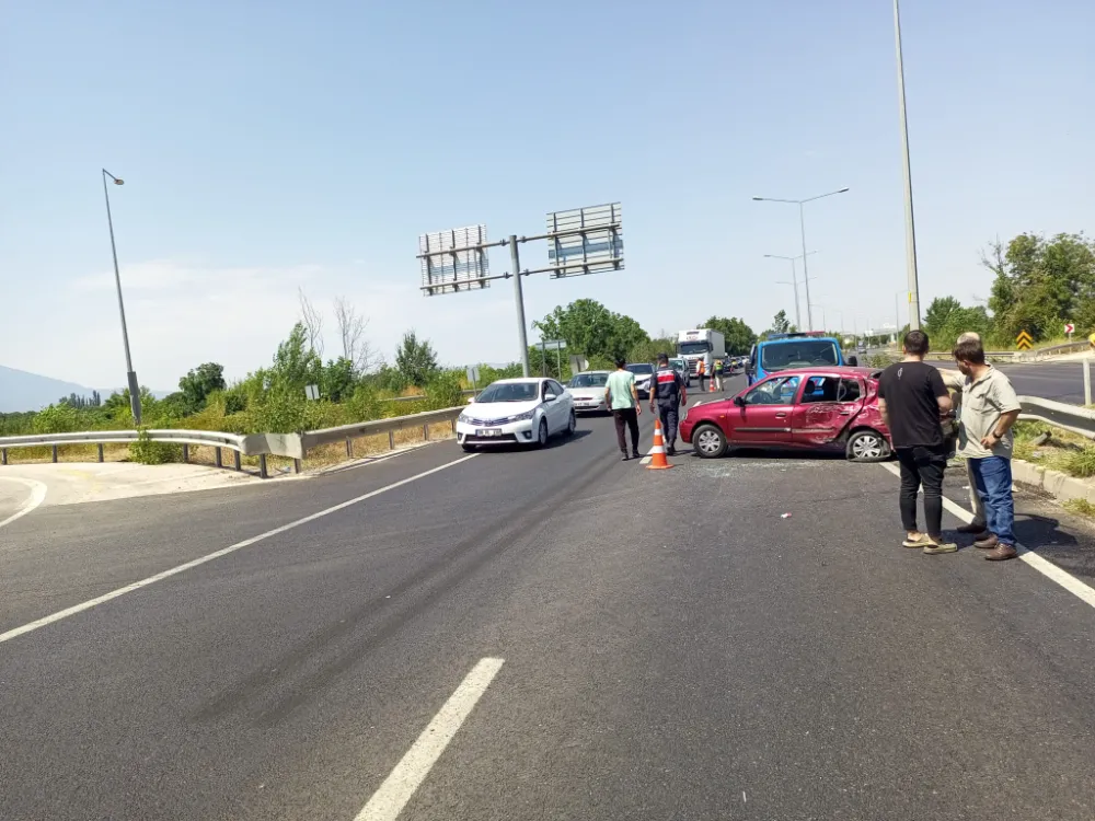 Bursa Ankara yolunda feci kaza