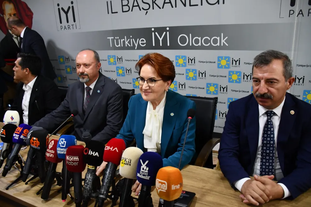 İYİ Parti Genel Başkanı Meral Akşener, Bursa